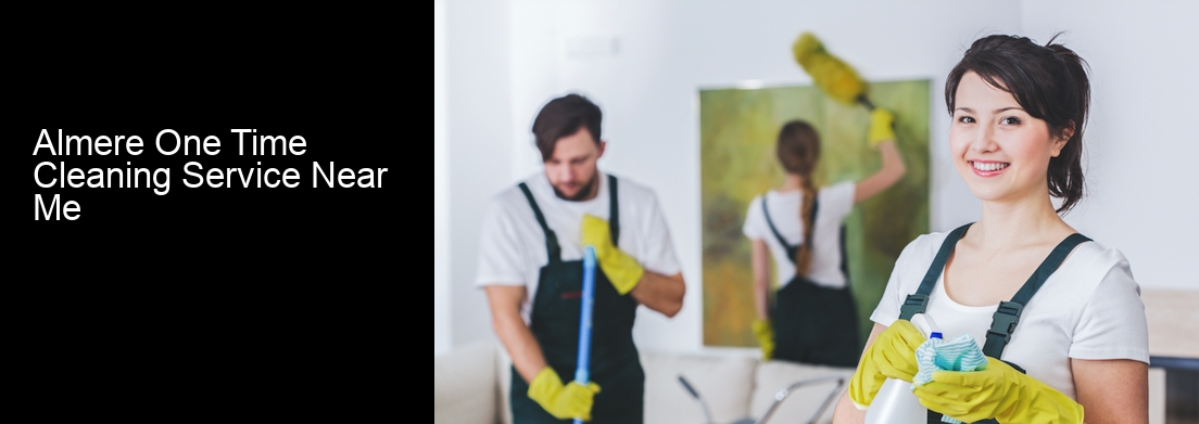 Almere One Time Cleaning Service Near Me